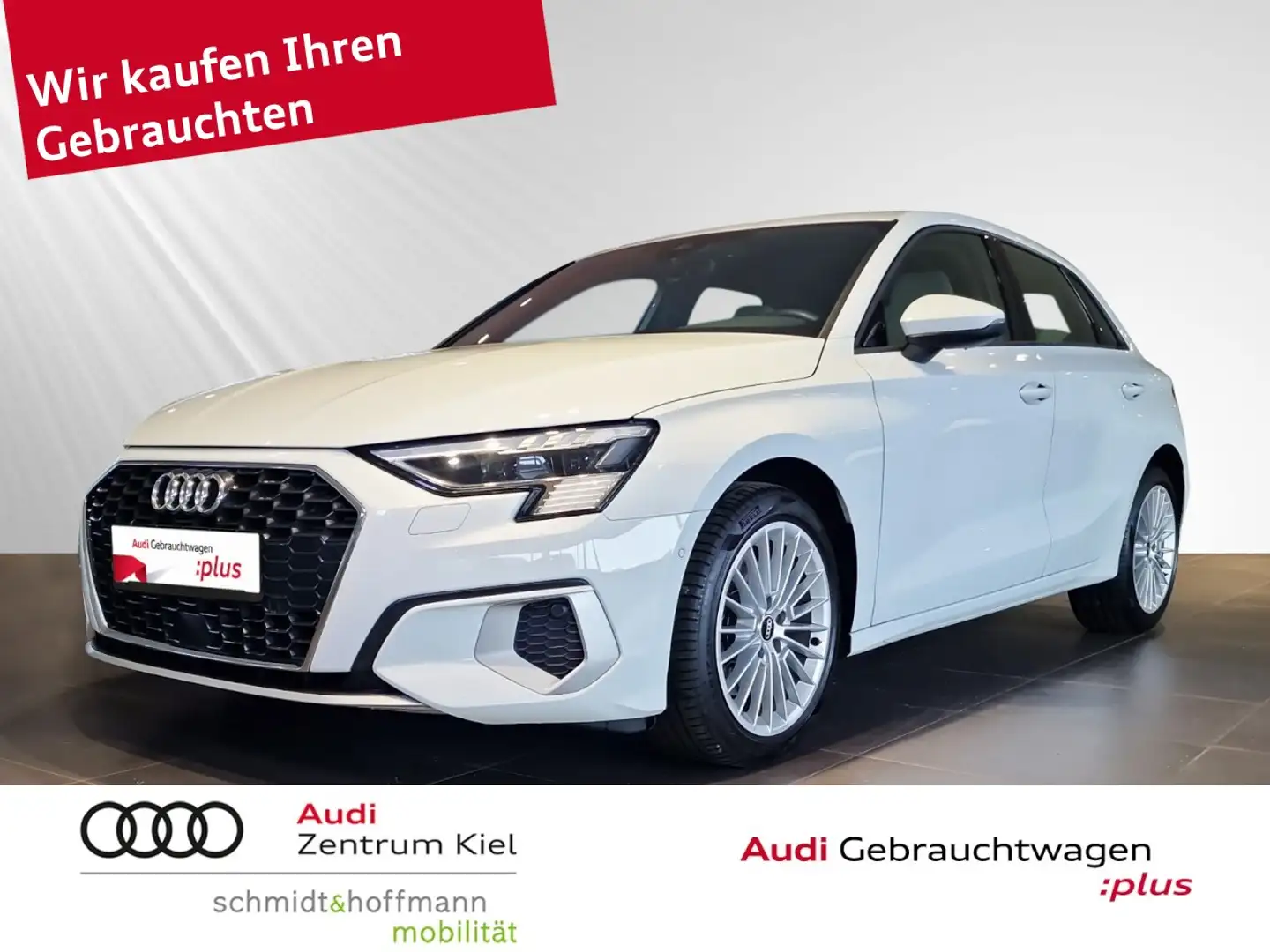 Audi A3 Sportback 35 TFSI advanced S-tronic Navi+ ACC LED Weiß - 1