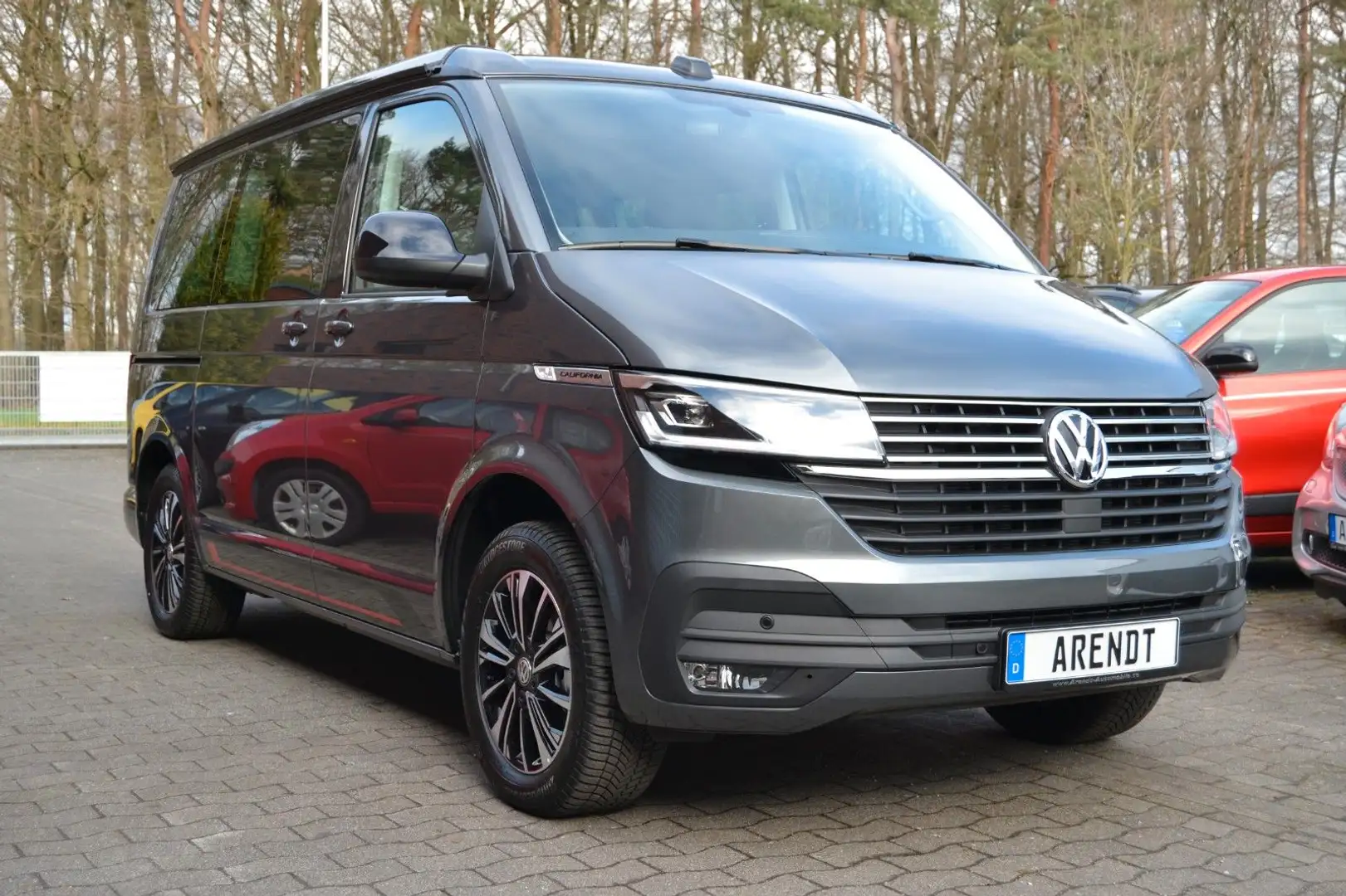 Volkswagen T6 California T6.1 California Coast "EDITION" ACC/LED/Standhzg Grau - 1