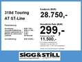 BMW 318 d Touring AT LED*NAV*SHZ*EL-KLAPPE*CAM*PARK-ASS Negru - thumbnail 4
