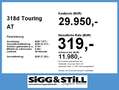 BMW 318 d Touring AT LED*NAV*SHZ*EL-KLAPPE*CAM*PARK-ASS Schwarz - thumbnail 4
