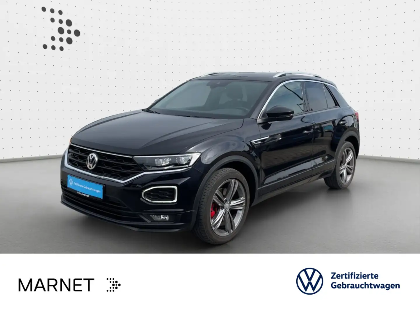 Volkswagen T-Roc 2.0 TSI DSG 4Motion Sport R-line* Navi*Ka Zwart - 1