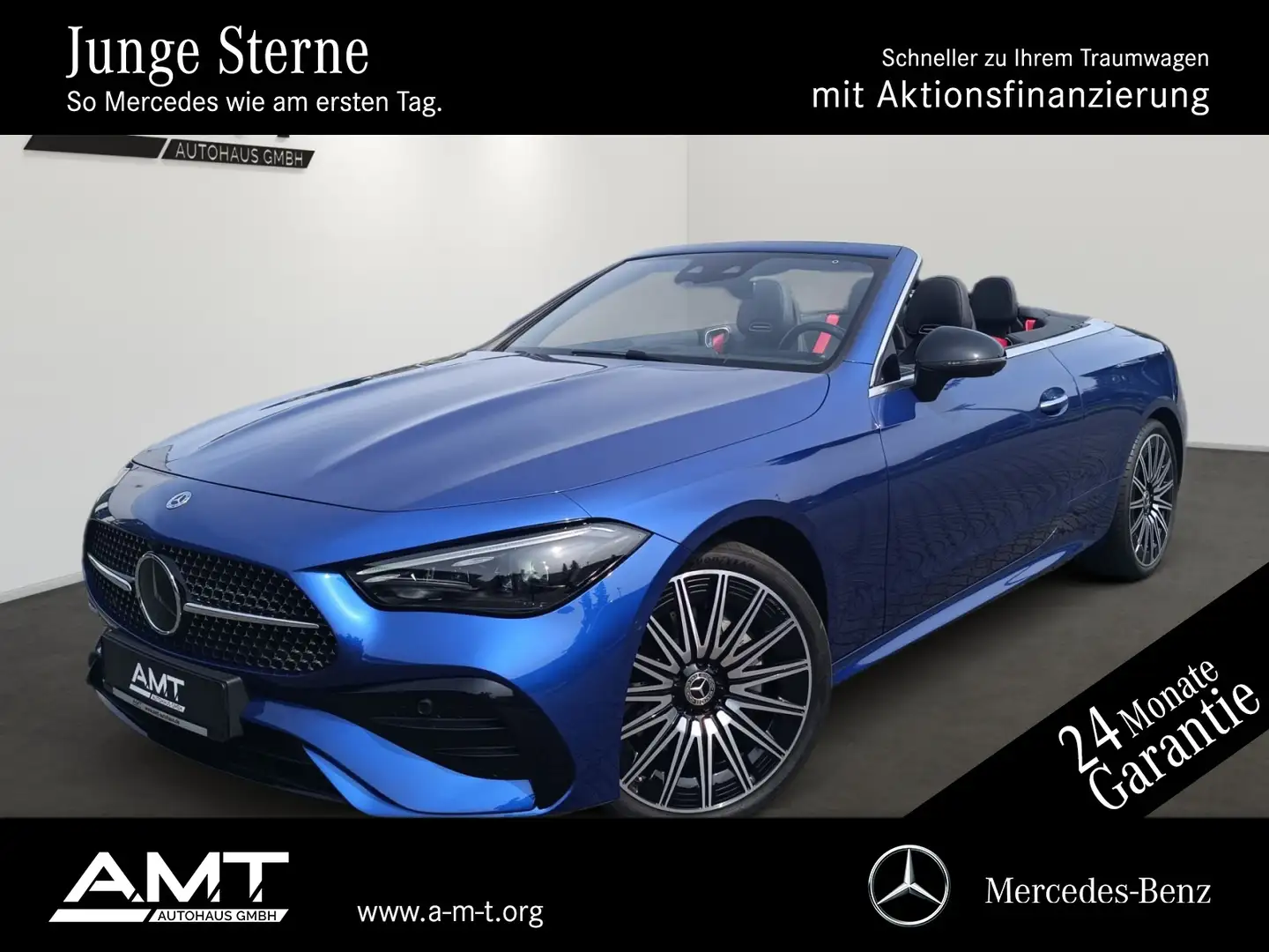 Mercedes-Benz CLE 300 CLE 300 4M Cabrio AMG-Premium*AHK*FAP*Head-up* LED Bleu - 1