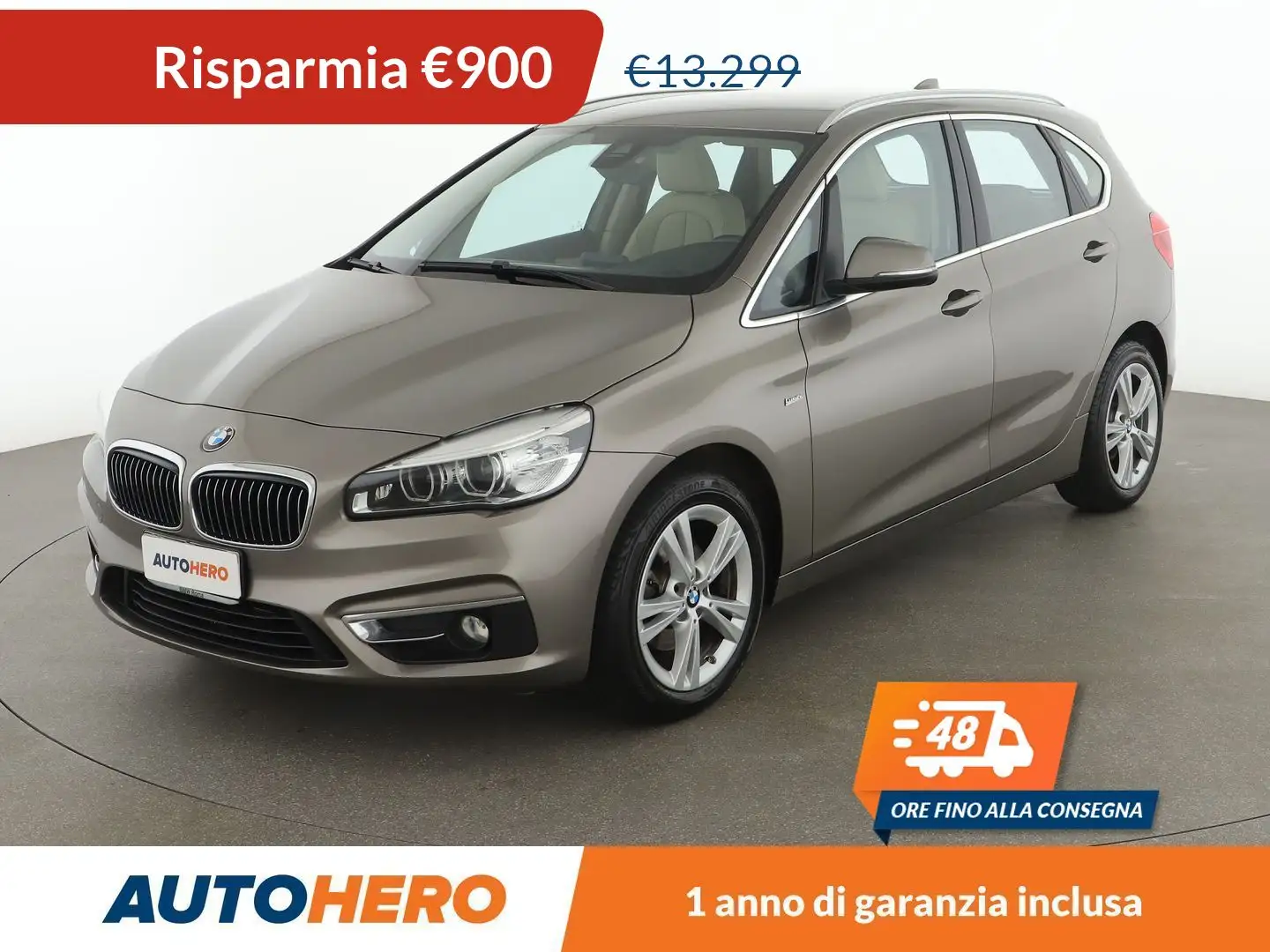 BMW 218 218d Active Tourer Luxury Line Zlatá - 1