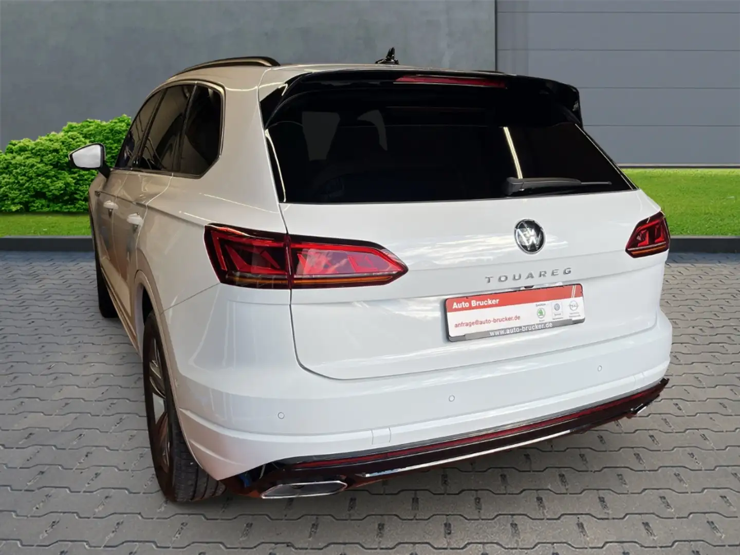 Volkswagen Touareg R-Line 4Motion 3.0 V6 TDI EU6d R-Line+Leder Wit - 2