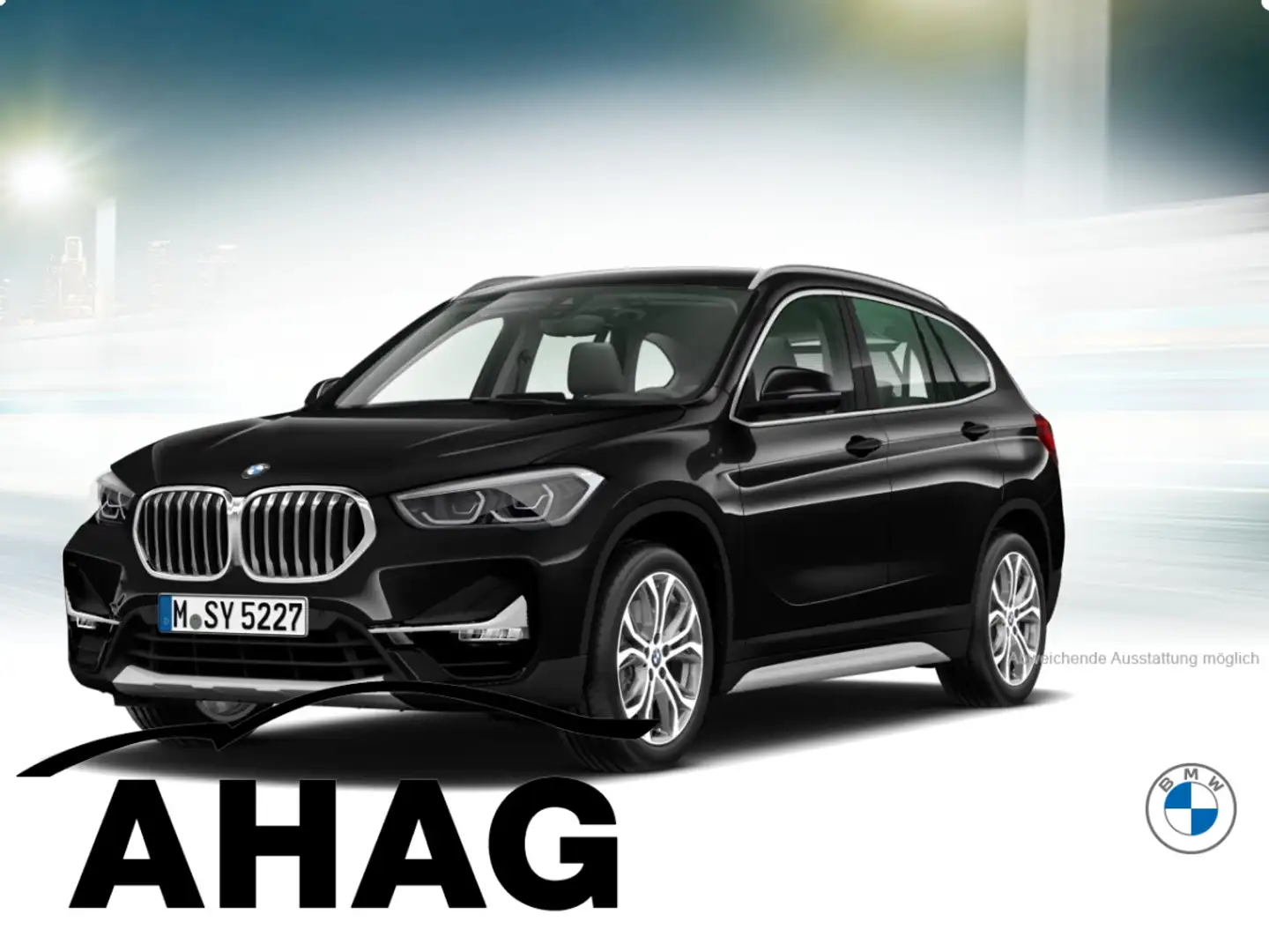 BMW X1 xDrive20i xLine Steptronic Aut. Klimaaut. AHK Negro - 2