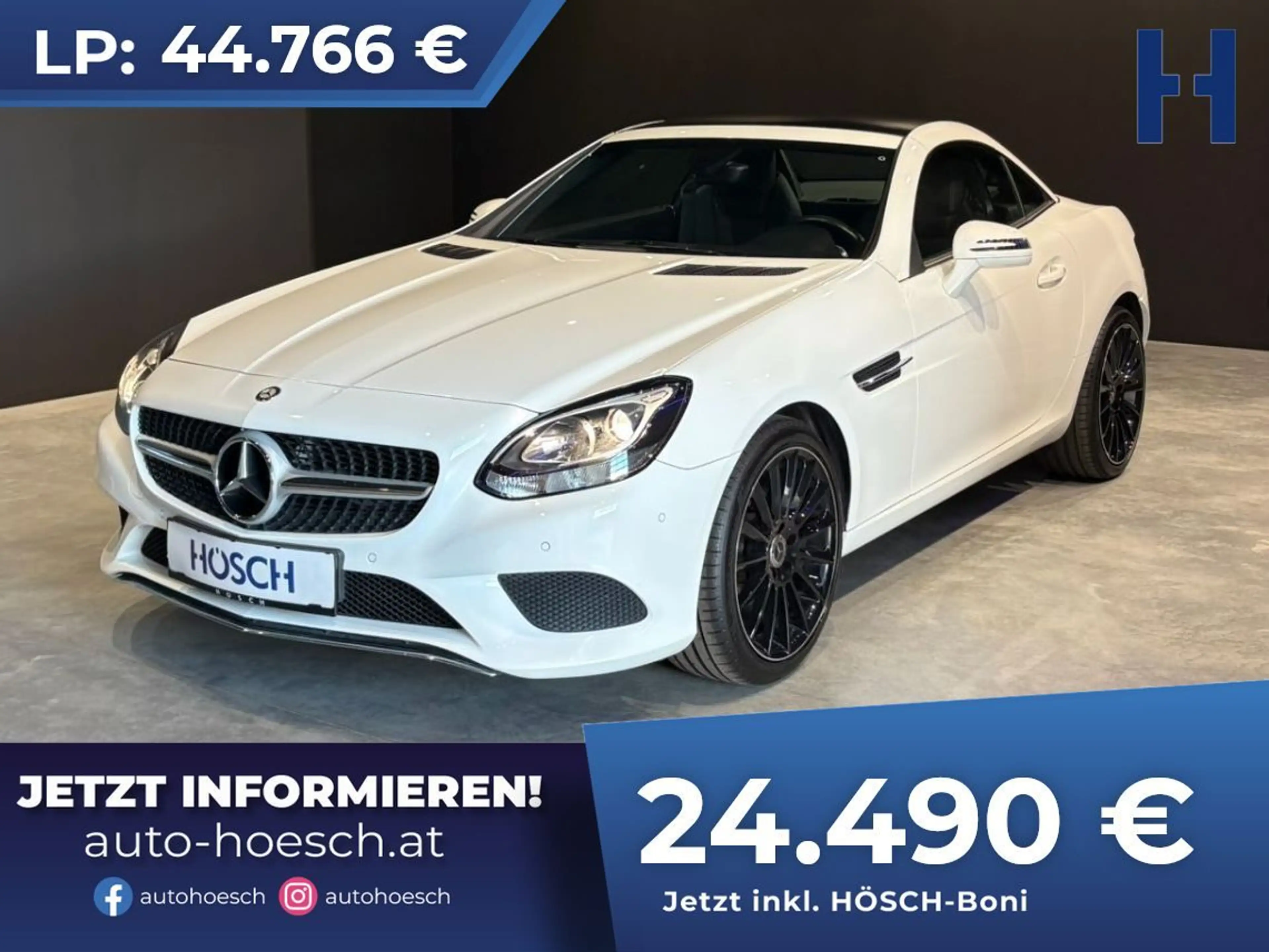 Mercedes-Benz SLC 180 Cabriolet 8-FACH EXTRAS !GELEGENHEIT!