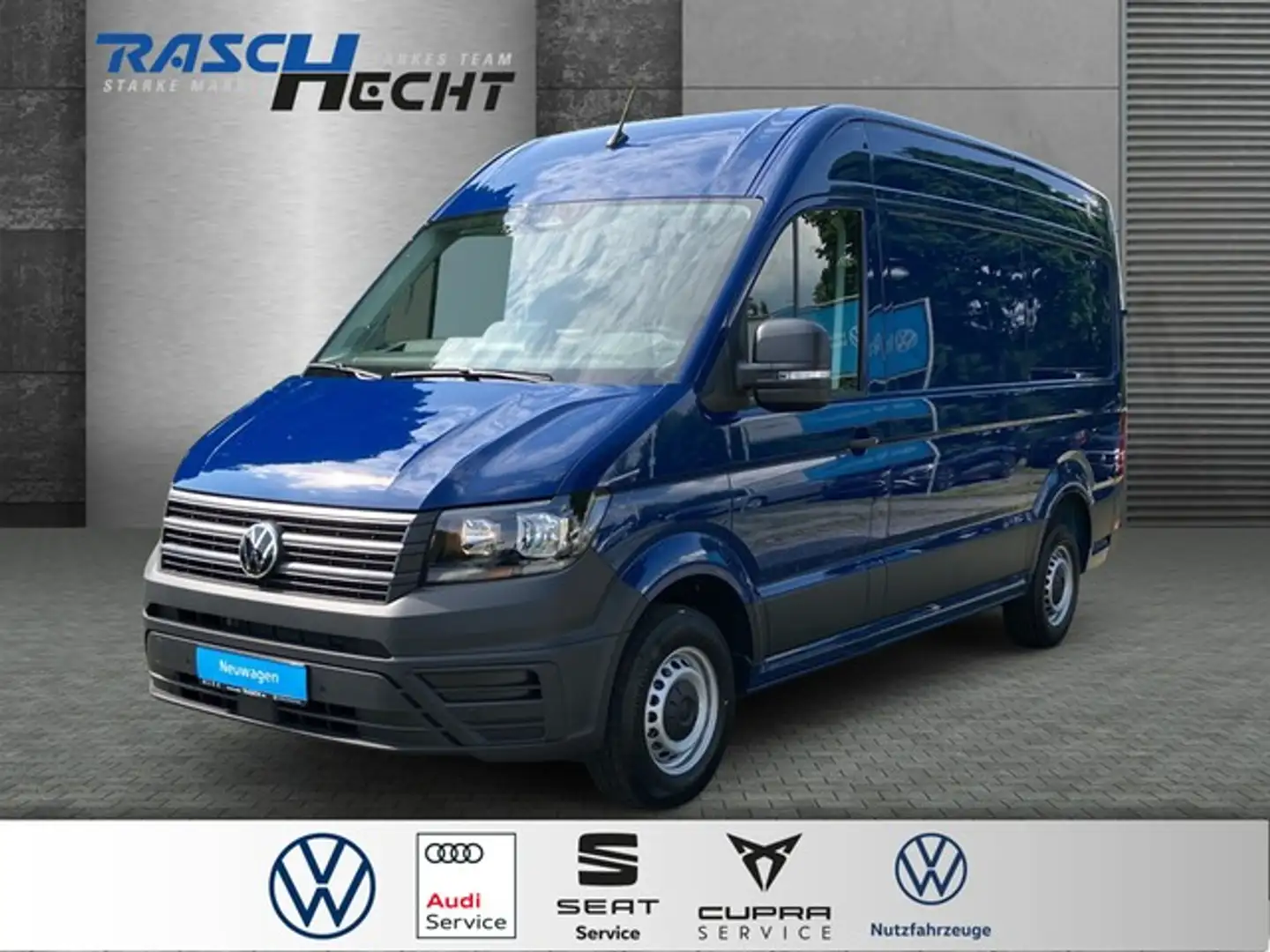 Volkswagen Crafter Bleu - 1