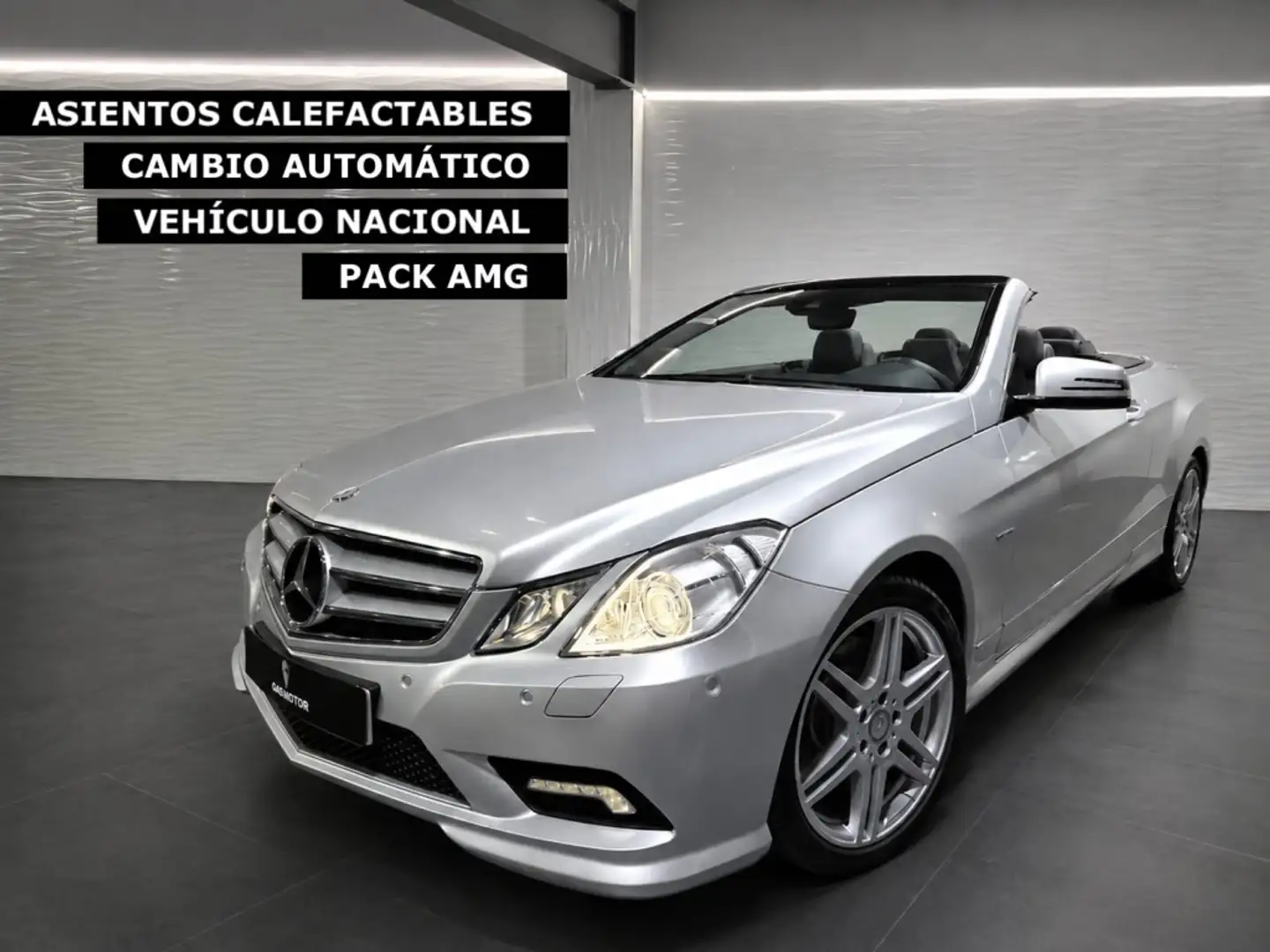 Mercedes-Benz E 250 Cabrio CGI BE Aut. Gris - 1