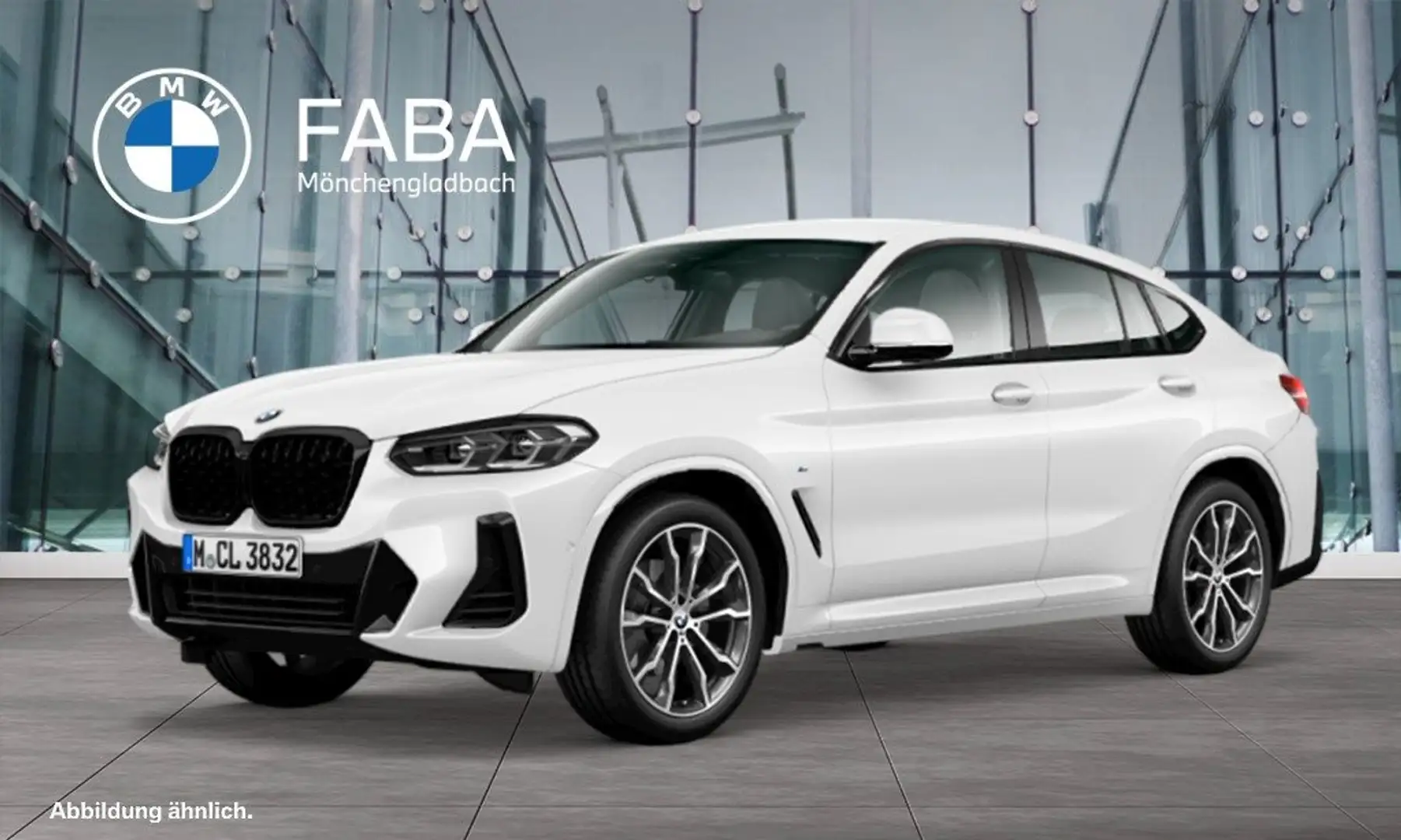 BMW X4 xDrive20d M Sportpaket DAB LED WLAN Shz Weiß - 1