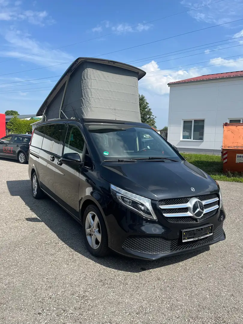 Mercedes-Benz V 250 Marco Polo 250D, Küche + Aufstelldach Negro - 1