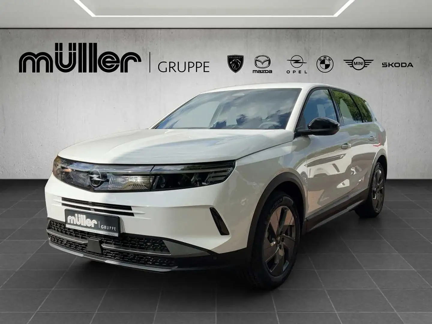 Opel Grandland 1.2 DI Hybrid 48 V Edition Blanc - 1