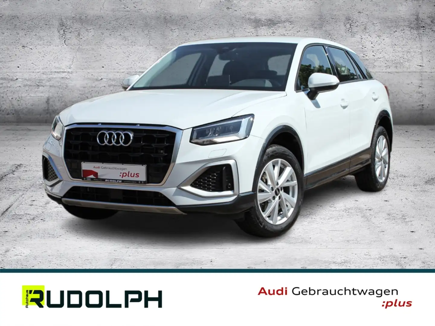 Audi Q2 advanced 35 TFSI S tronic NAVI LED AHK KAMERA GRA Weiß - 1