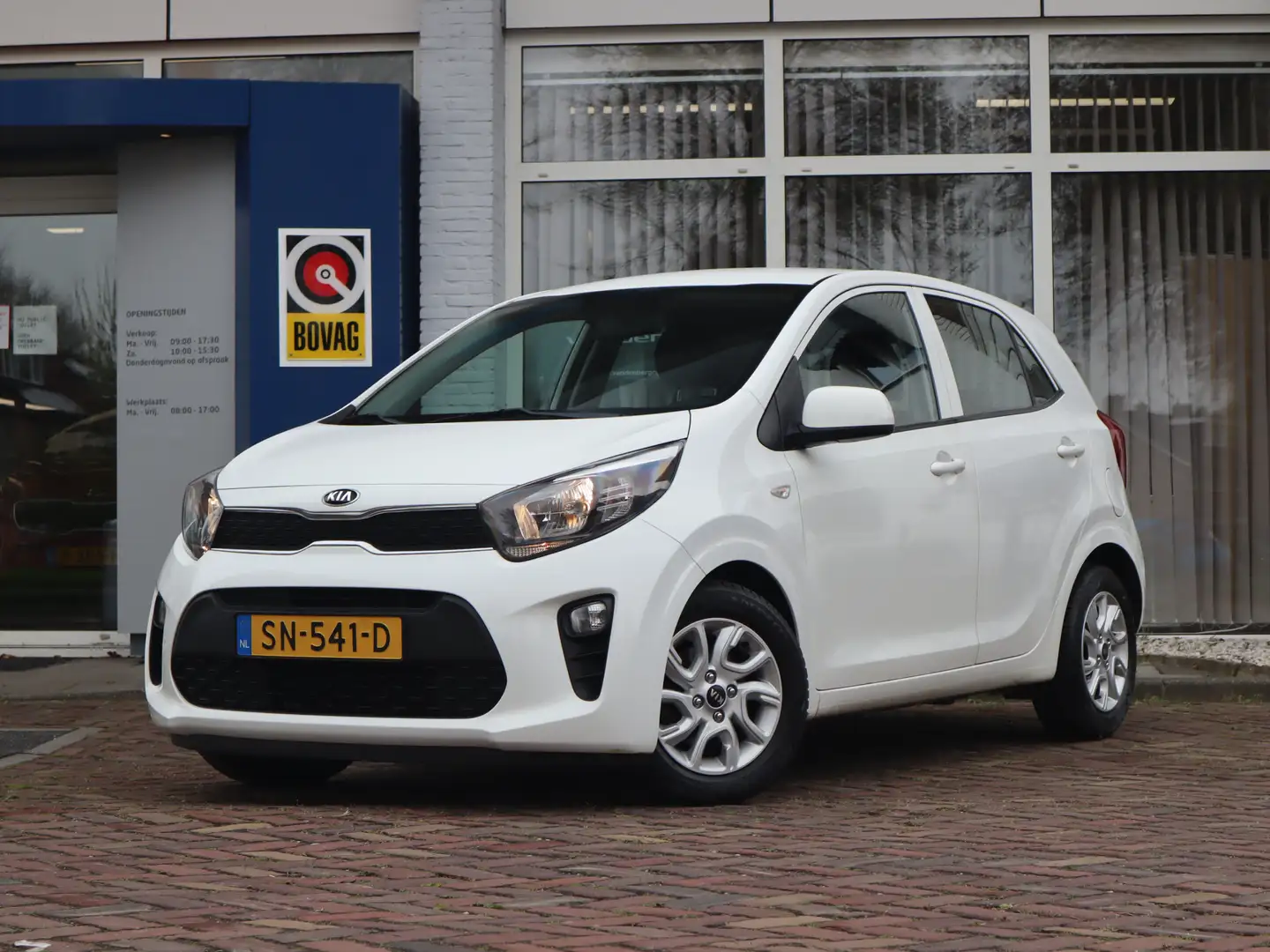 Kia Picanto 1.0 CVVT ComfortPlusLine Navigator / Cruise / Came Blanco - 1