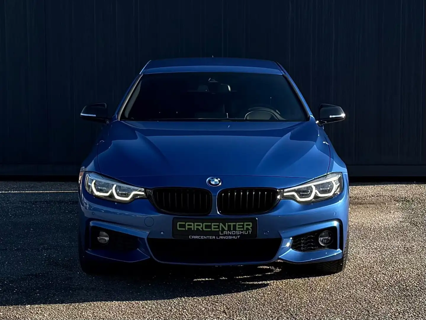 BMW 440 440i DEUTSCH,NO OPF,MEMORY,CAR-PLAY,SPURH,LEDER Blau - 2