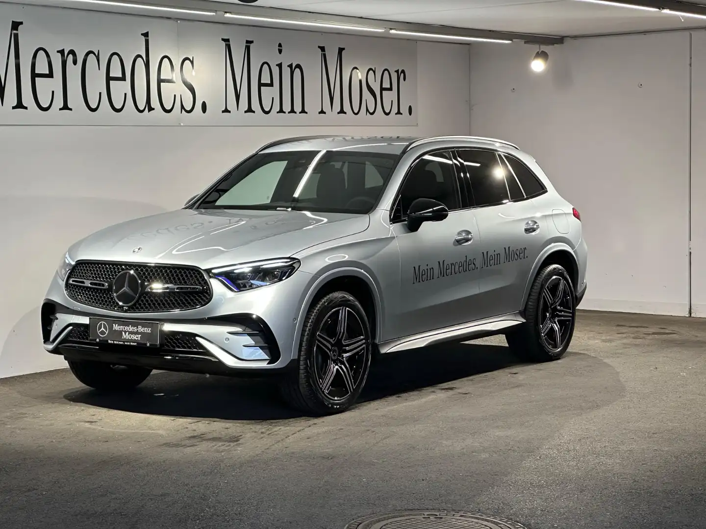 Mercedes-Benz GLC 300 de 4MATIC mit EQ Hybrid Technologie Österreich-Edi Silber - 2