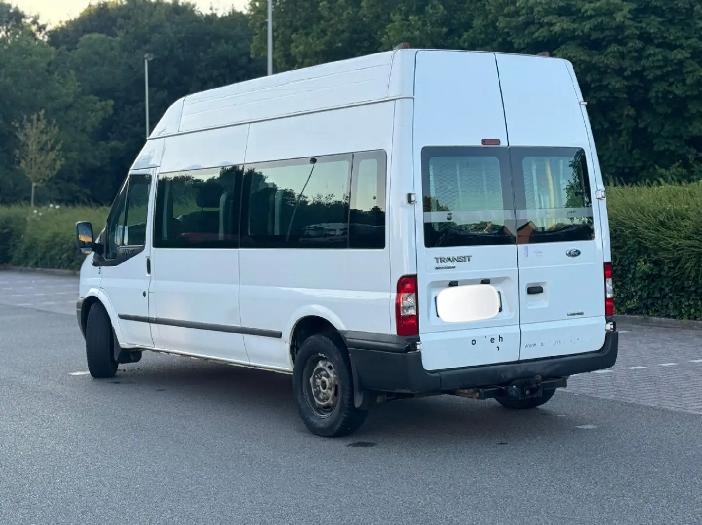 Ford Transit Ford Transit 2.2D 2012 Euro5 196dkm 9Plaats+Lift Blanc - 2
