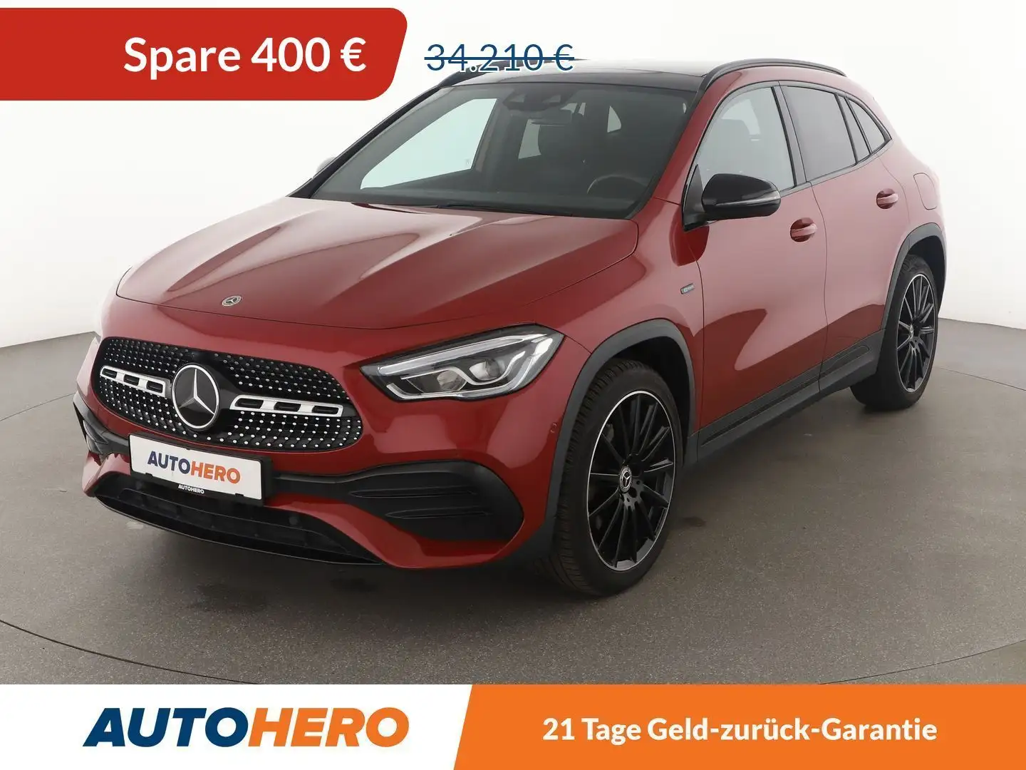 Mercedes-Benz GLA 250 GLA 250e AMG Line Aut.*NAVI*LED*ACC*CAM*SHZ*PDC* Roşu - 1