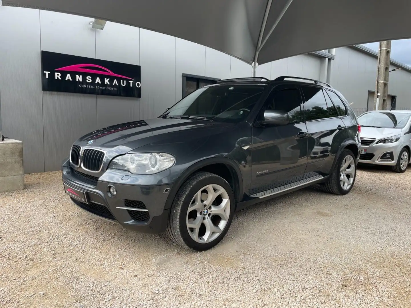 BMW X5 E70 LCI xDrive30d 245ch Luxe A / Toit Ouvrant / Attelage Electrique / HUD / Soft Close Grau - 1