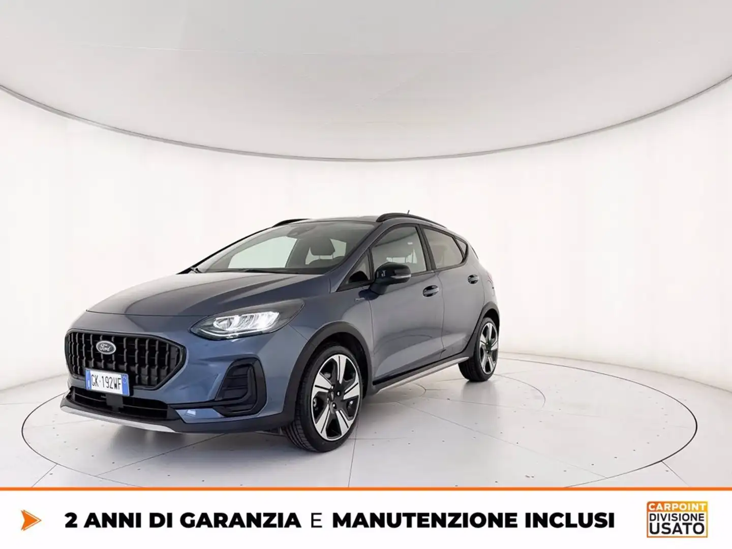 Ford Fiesta active 1.0 ecoboost h 125cv Bleu - 1