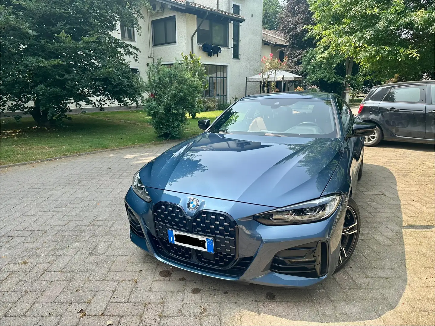 BMW 420 420d Coupe mhev 48V xdrive Msport auto Blu/Azzurro - 1