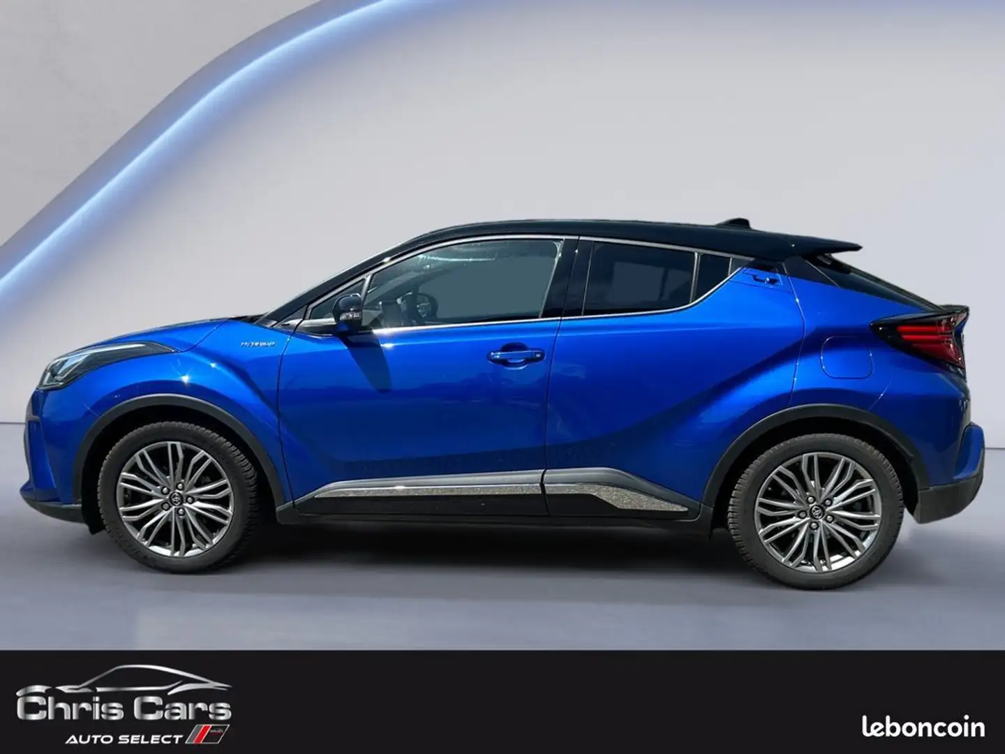 Toyota C-HR CH-R 184cv HYBRIDE- DISTINCTIVE 2WD GARANTIE 2031 Bleu - 2
