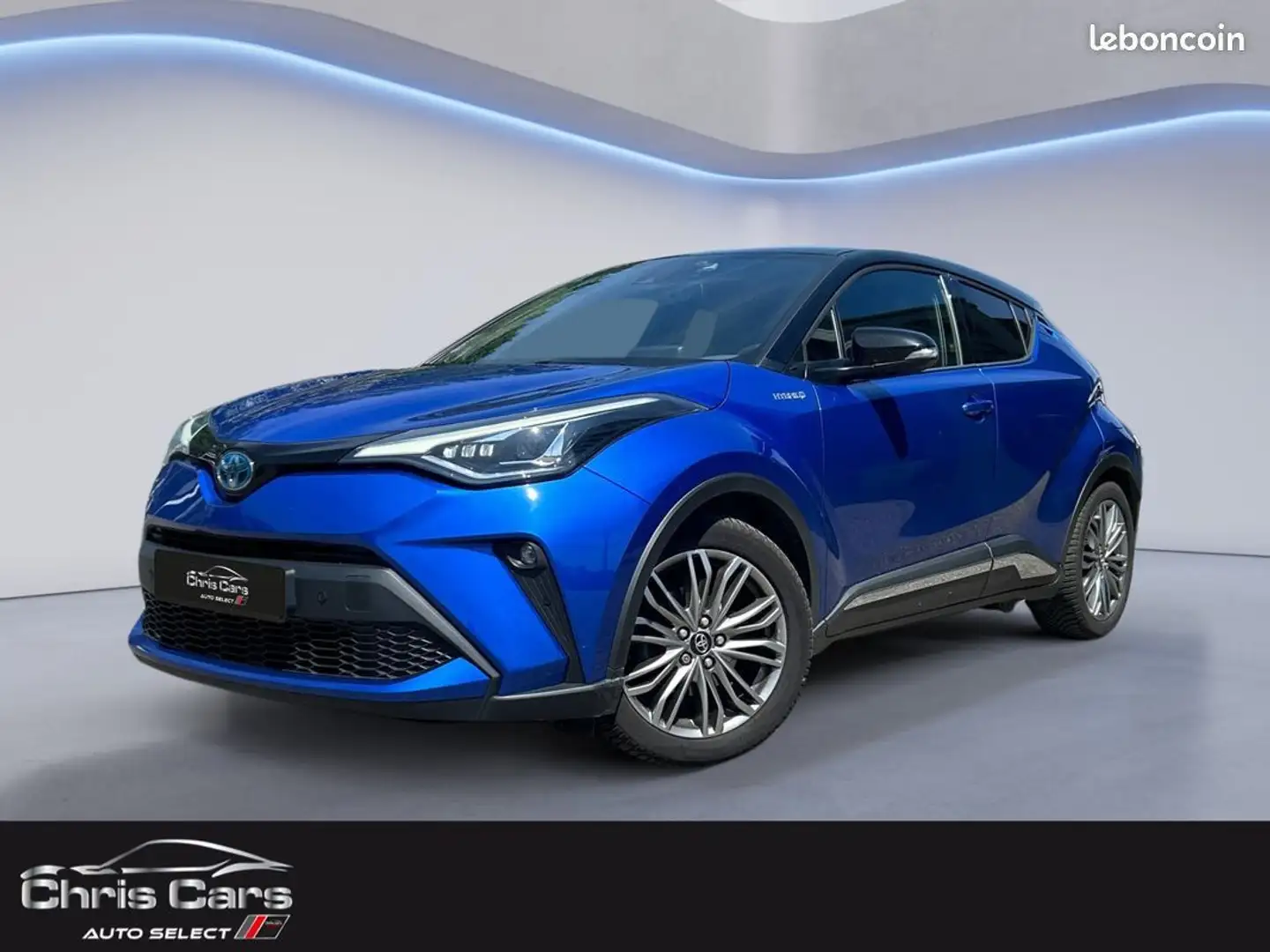 Toyota C-HR CH-R 184cv HYBRIDE- DISTINCTIVE 2WD GARANTIE 2031 Bleu - 1