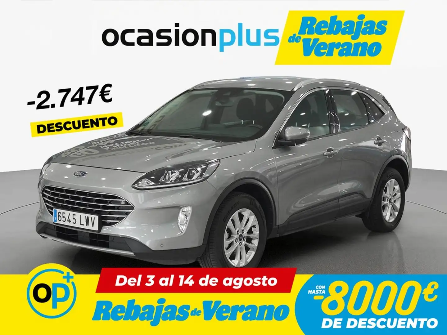 Ford Kuga 2.5 Duratec FHEV Titanium 4x2 Aut. Gris - 1