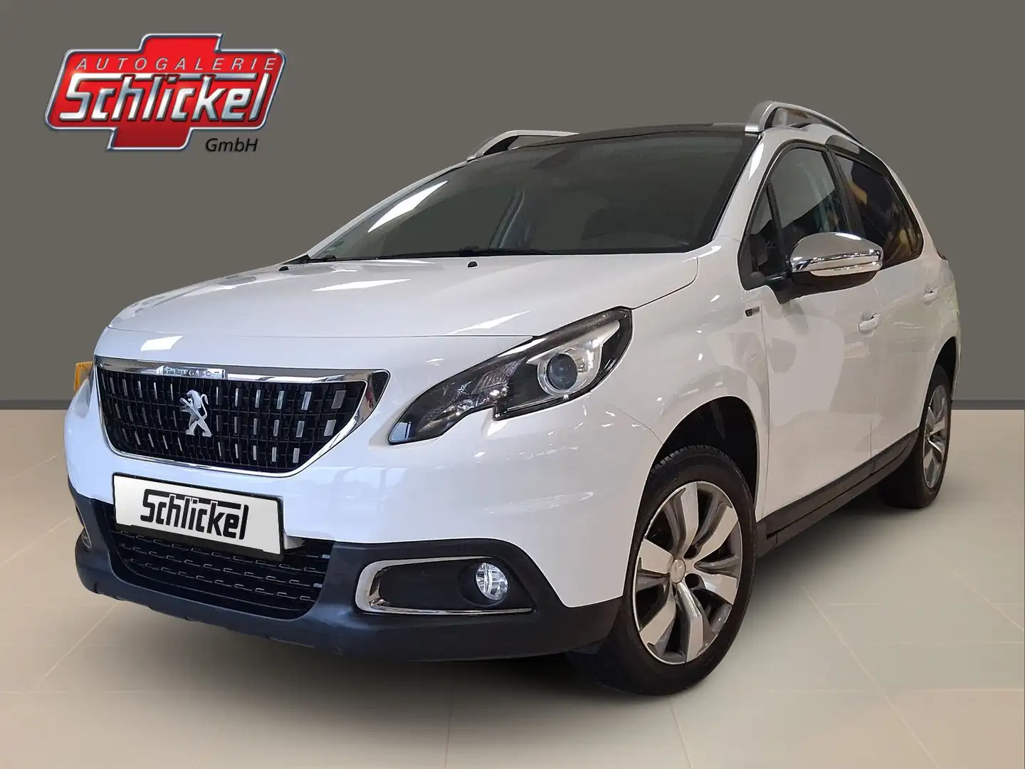 Peugeot 2008 1.2 12V e-VTi Pure Tech Style Panoramadach LM Wit - 1