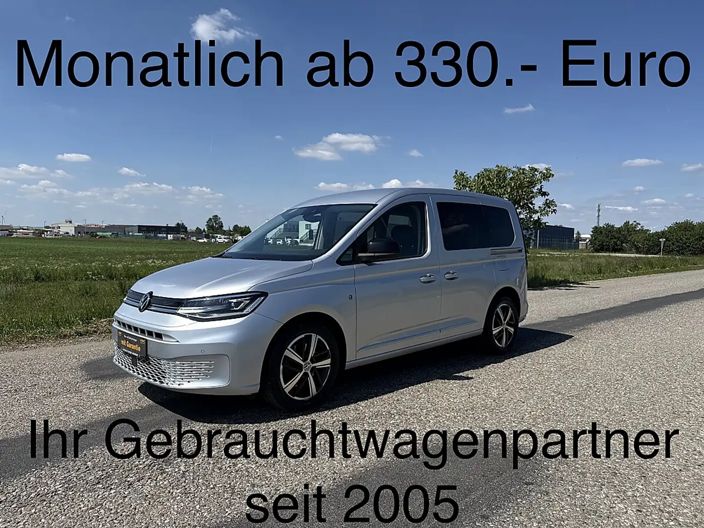 Volkswagen Caddy Style 2,0 TDI DSG Silber - 1