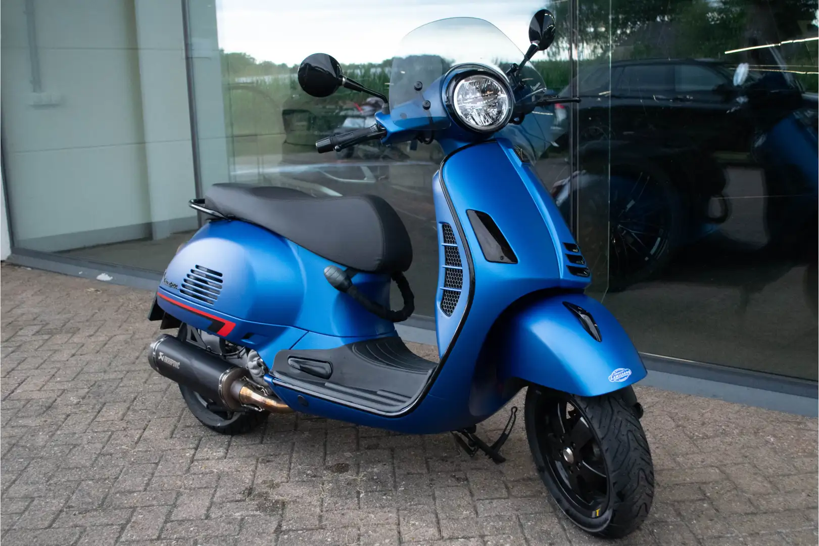 Vespa GTS Super Tech 300 Supertech Notte ABS Bleu - 1