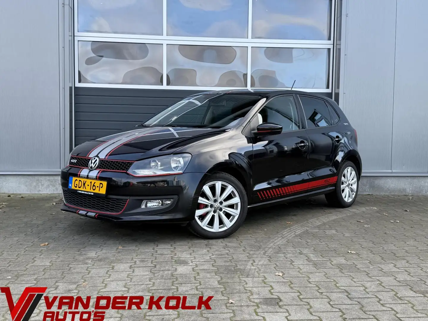 Volkswagen Polo 1.4-16V Comfortline 5 Deurs Navigatie Cruise Airco Negro - 1