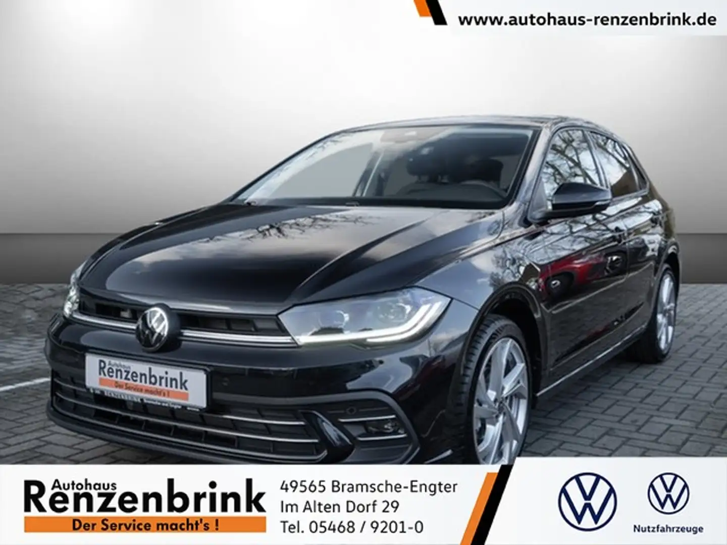 Volkswagen Polo Style TSI DSG Schwarz - 1