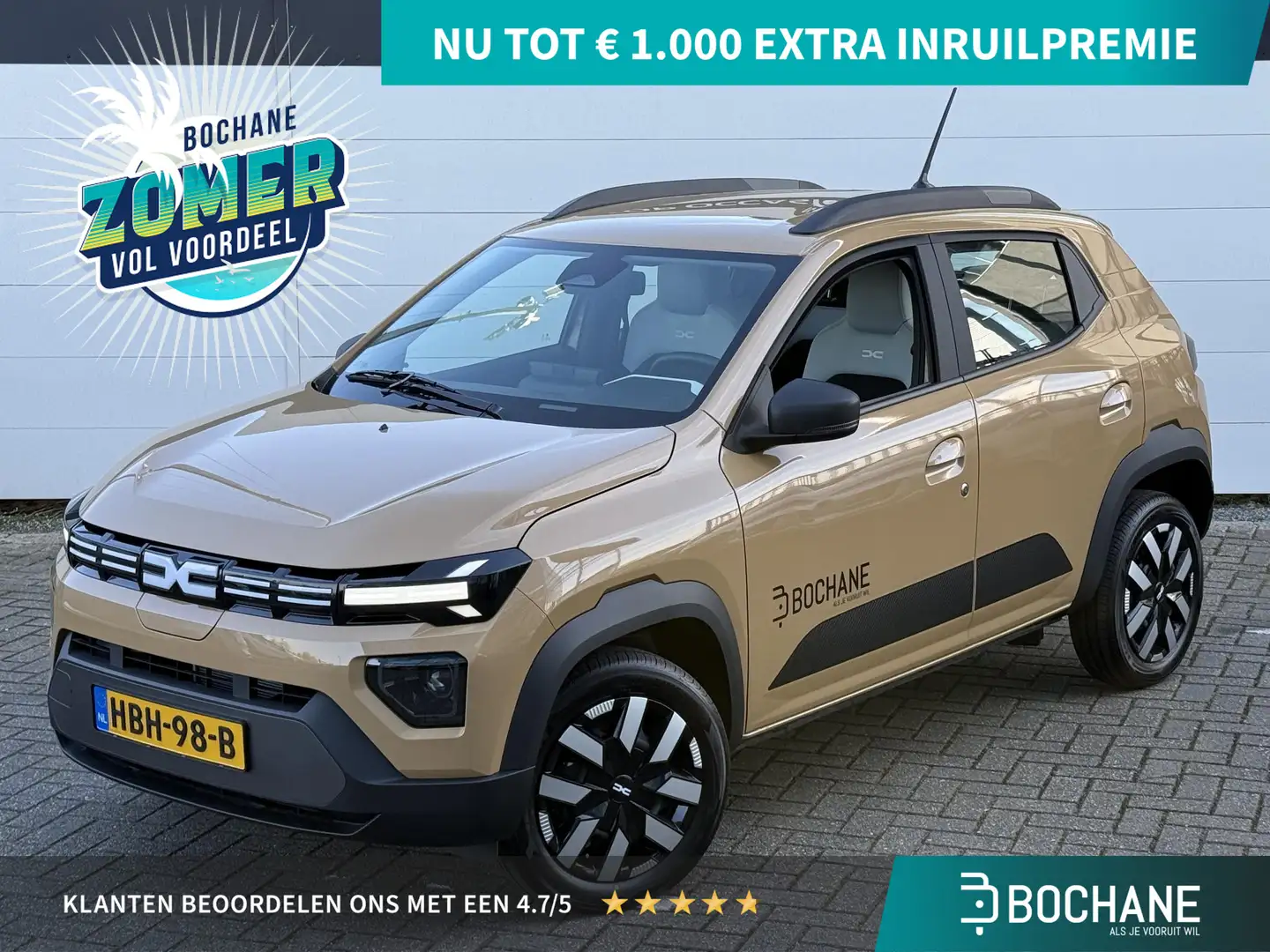 Dacia Spring Extreme 65 27 kWh | Snel laden | Armsteun | Camera Braun - 1
