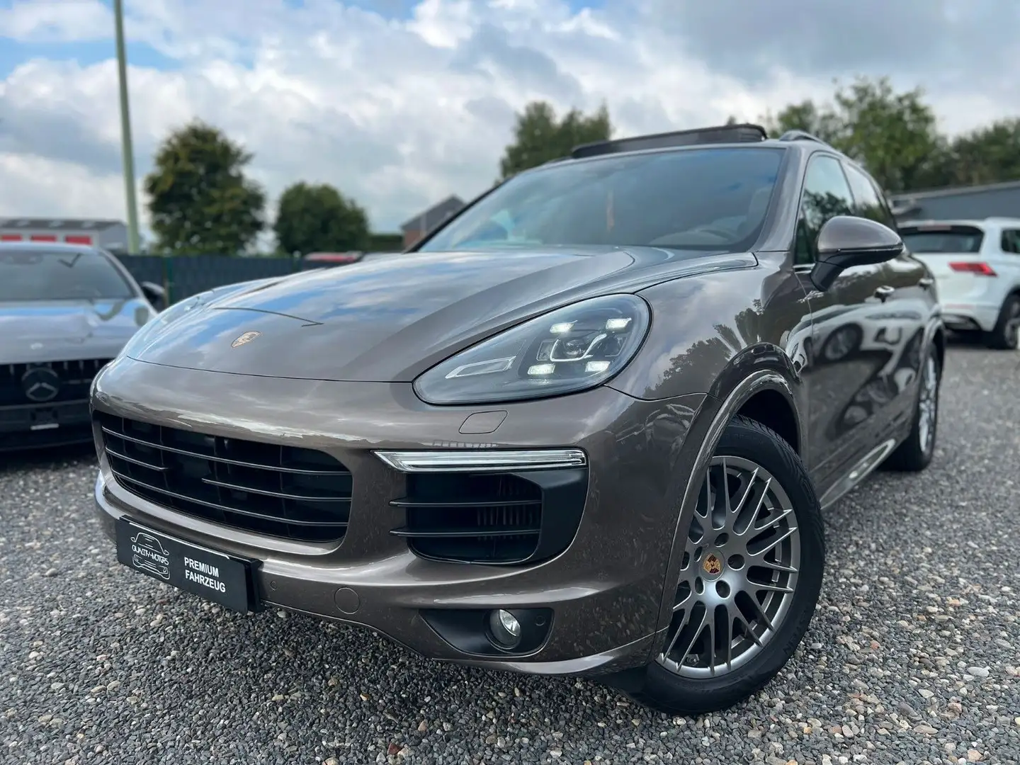 Porsche Cayenne CAYENNE SPORT-CHRONO-18 WEGE-BOSE-LED-PANORAMA Braun - 1