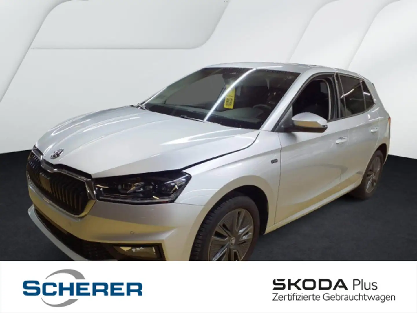 Skoda Fabia 1.0 TSI DSG Tour AHK+LED+ACC+Kamera+Navi+A Silber - 1