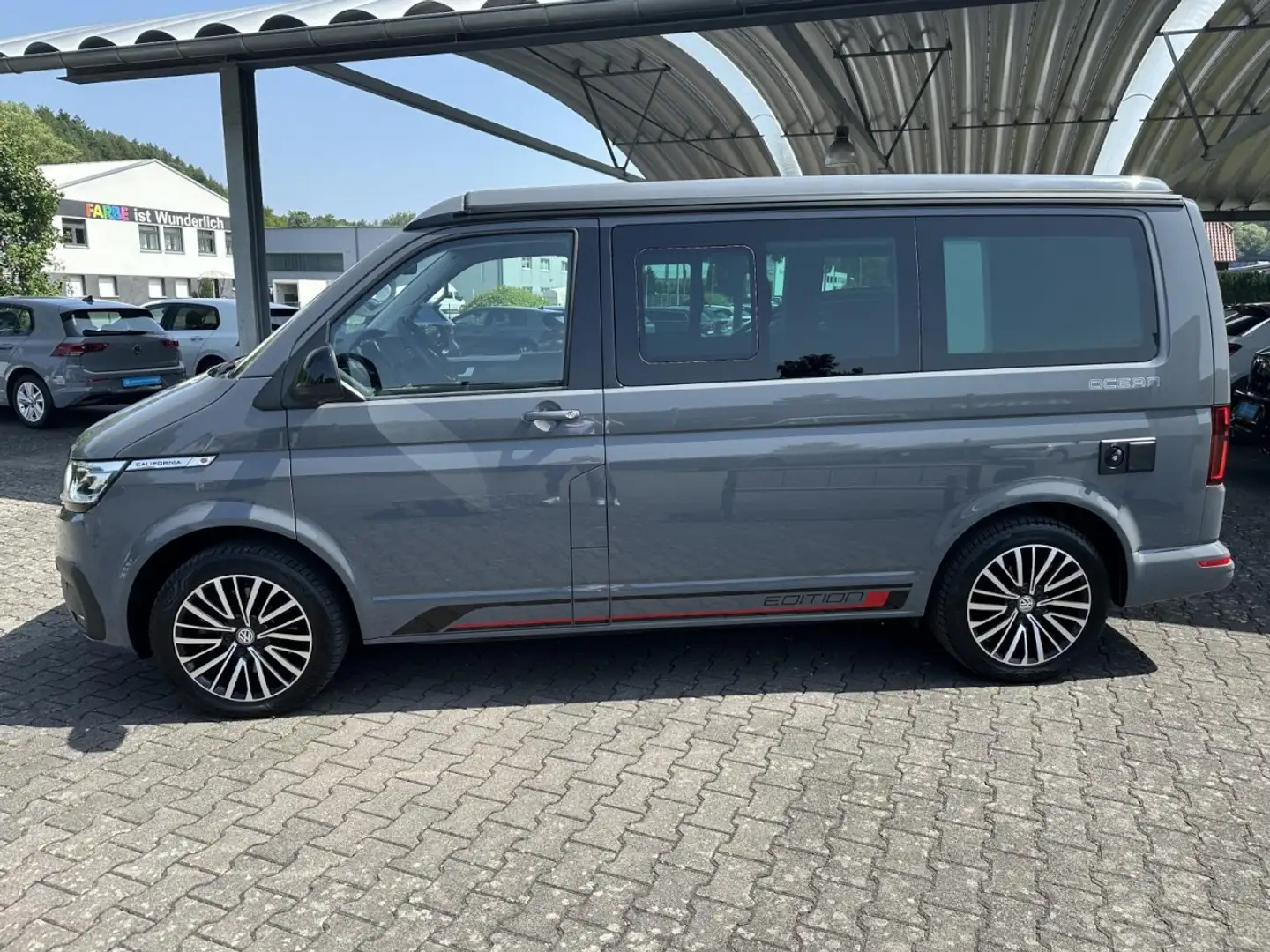Volkswagen T6.1 California 2.0 TDI DSG 4Motion OCEAN + AHK + PDC + Garantie b Szürke - 2