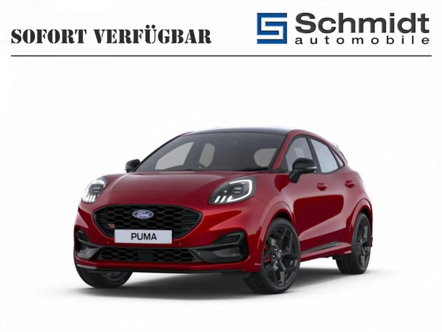Ford Puma ST 5-türer 1,0L Eboost MHEV 160PS A7 F Rot - 1