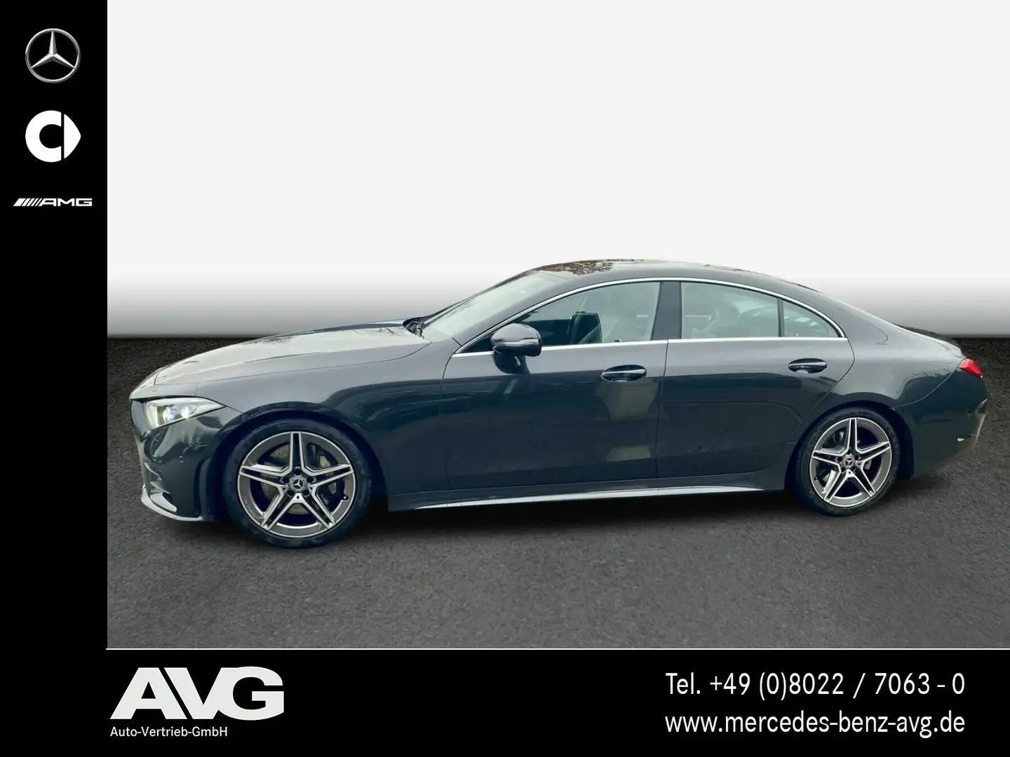 Mercedes-Benz CLS 350 CLS 350 d Coupé DIST|360|MBEAM|SD|AMG|19" Grau - 2