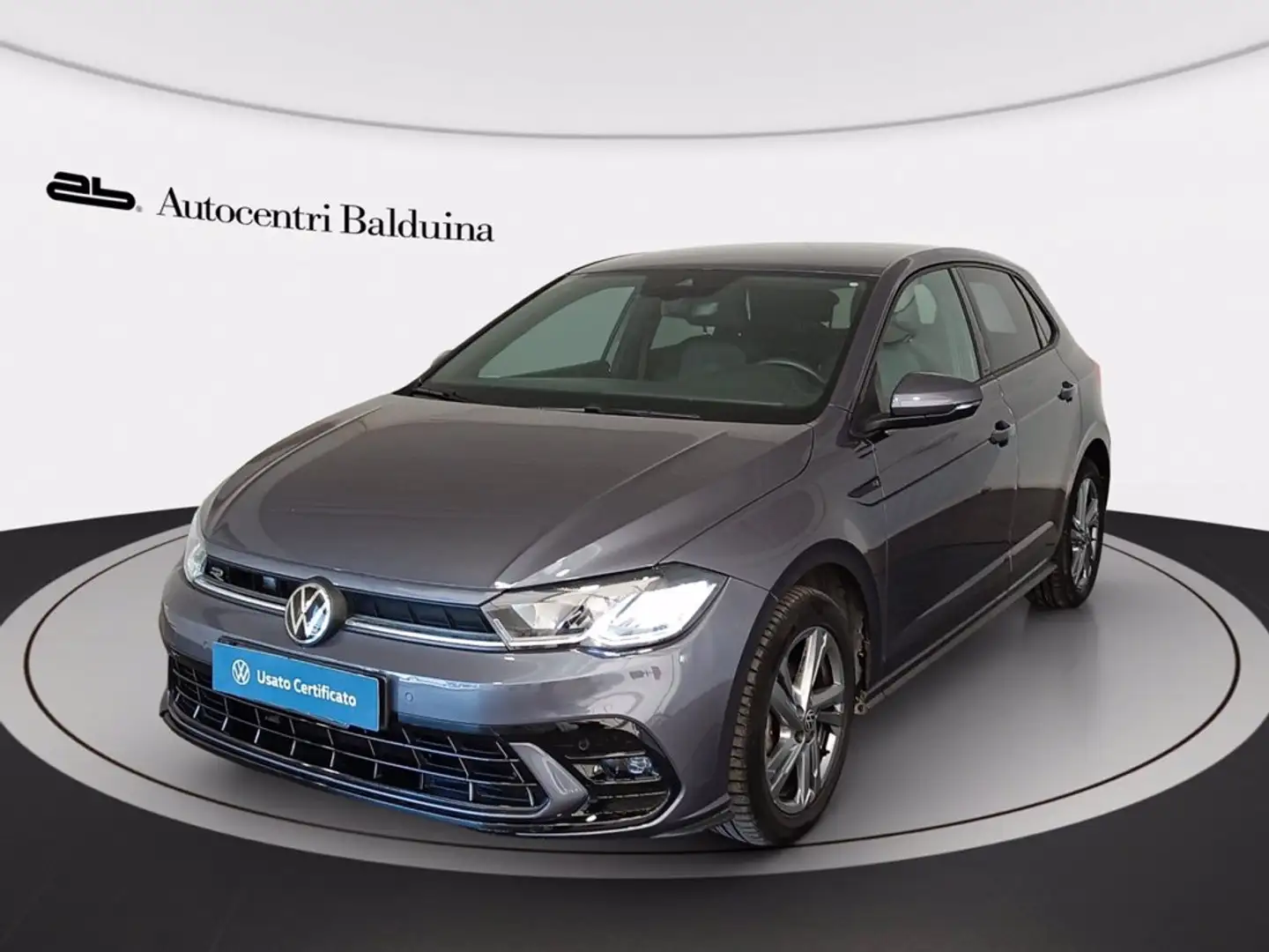 Volkswagen Polo 1.0 tsi r-line 95cv dsg Grigio - 1