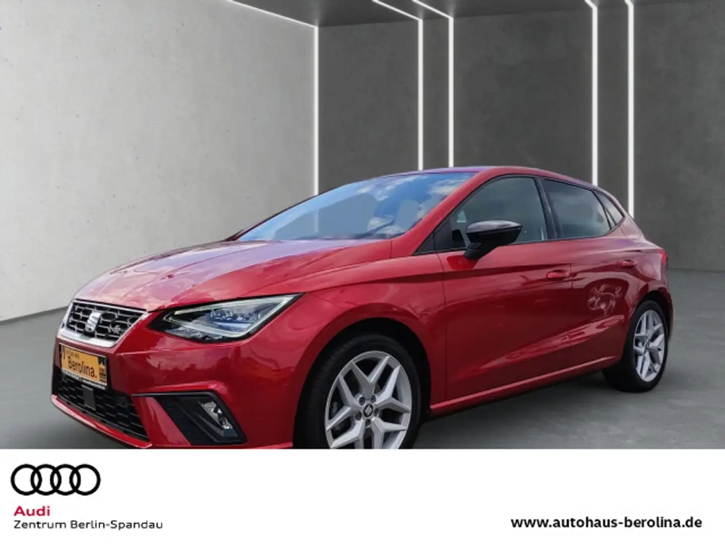 SEAT Ibiza 1.0 TSI FR *Vision+*GRA*NAV*LED* Красный - 1