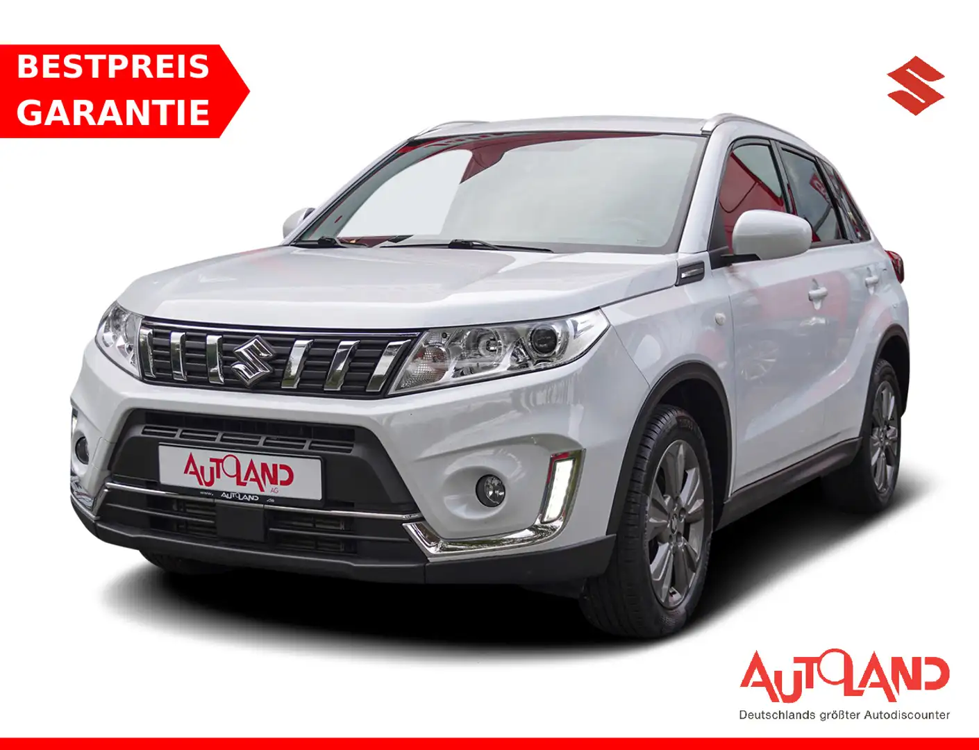 Suzuki Vitara 1.0 Comfort CVT Navi Sitzheizung Kamera Weiß - 1
