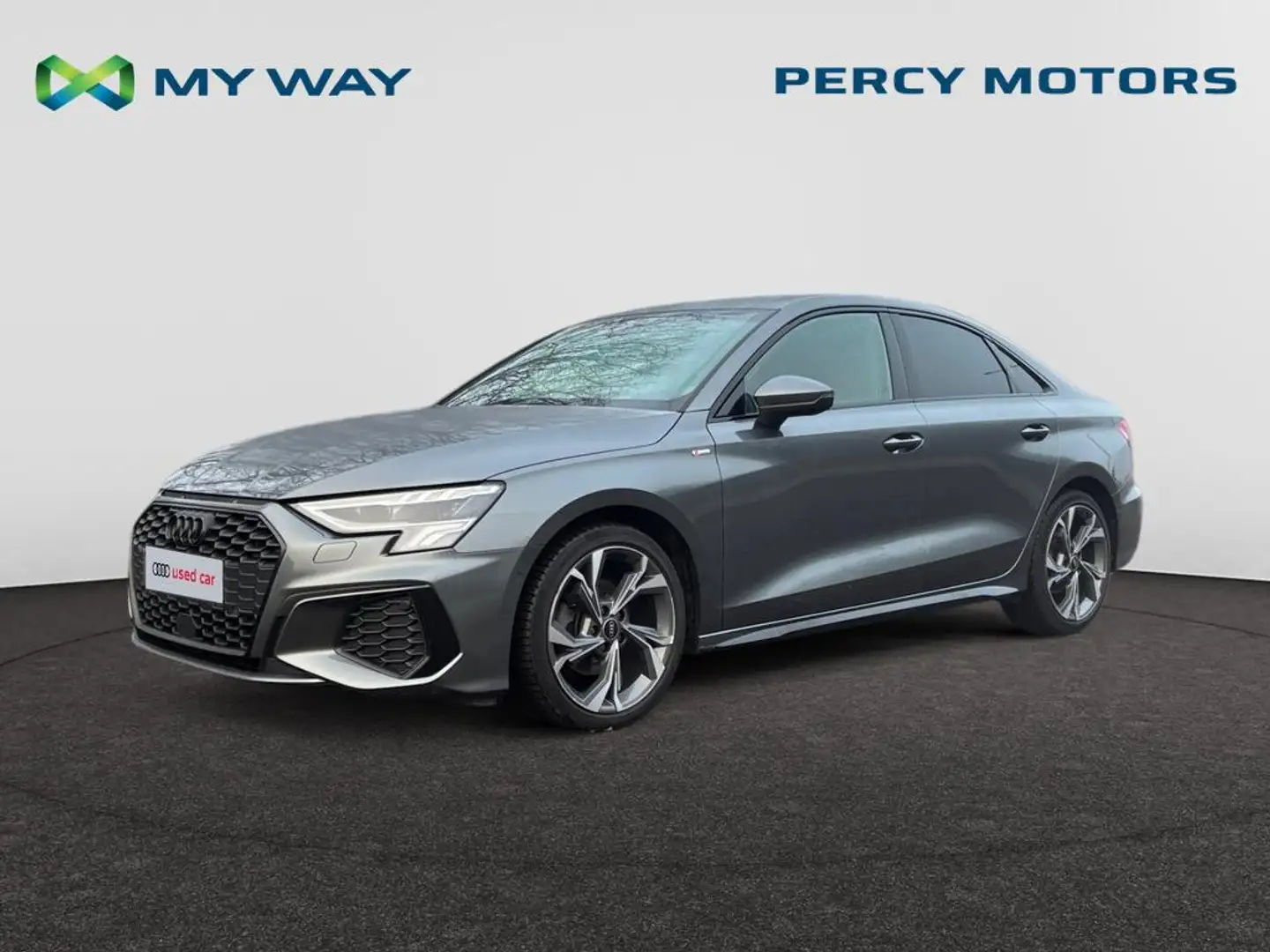 Audi A3 Sedan Audi A3 Berline Business Edition S line 35 T Gris - 1