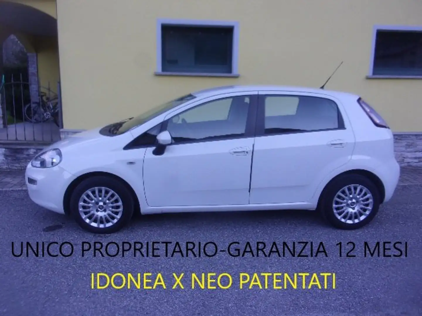 Fiat Punto III 2012 5p 1.2 Easy-UNICO PROPRIETARIO!!! Blanc - 2