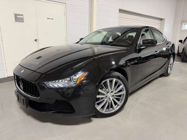 2015 Maserati Ghibli SQ4-Sunroof-Navigation-1 Owner-Service Records