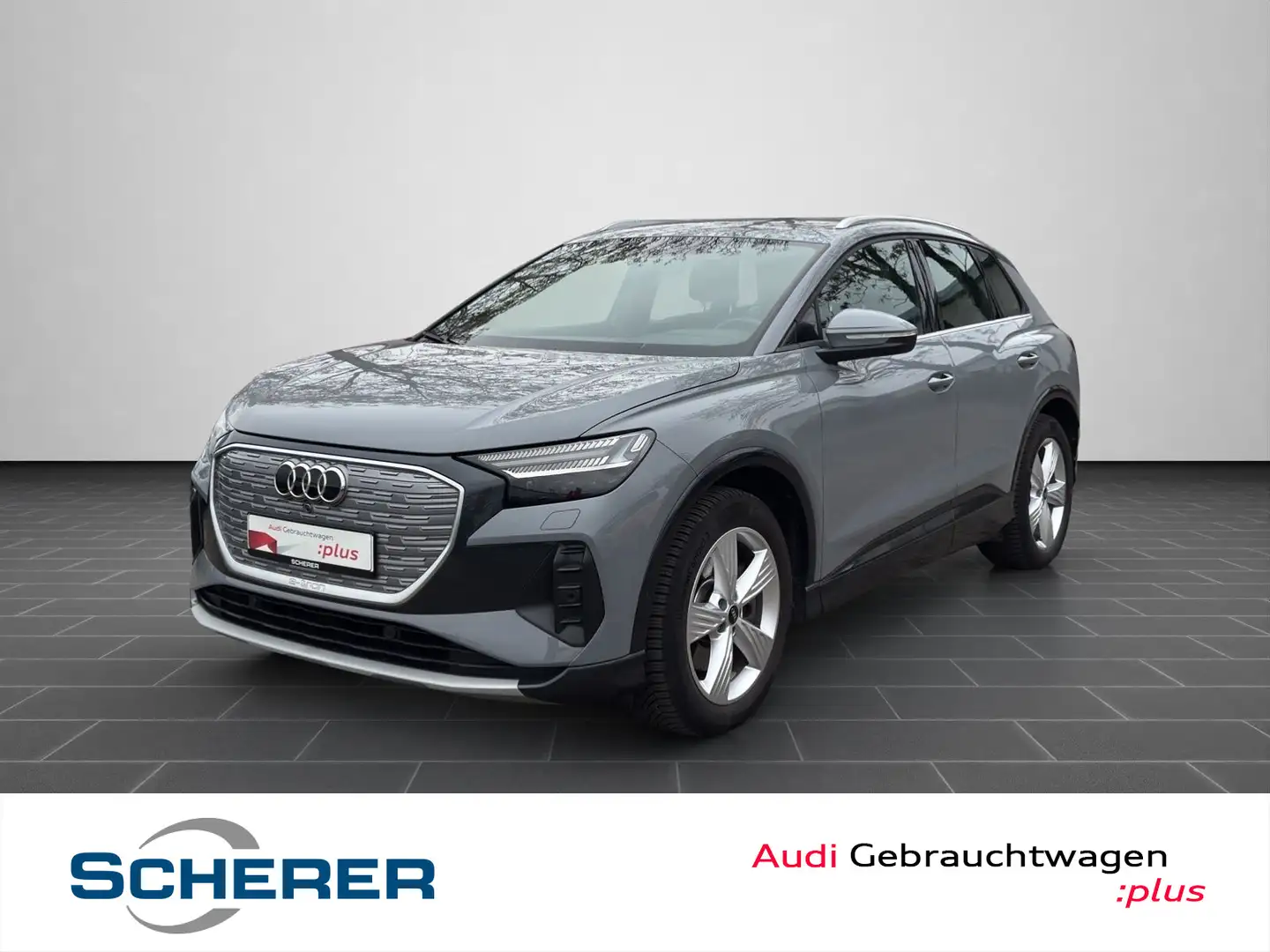 Audi Q4 e-tron 50 quattro MATRIX KAMERA ACC Grau - 1