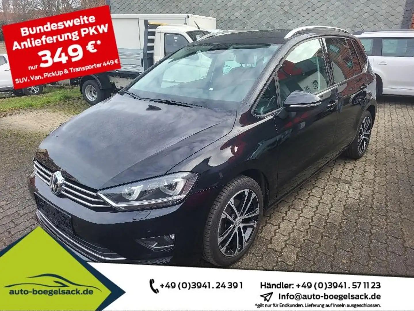 Volkswagen Golf Sportsvan 1.4 TSI DSG ALLSTAR+AHK+XENON+NAV Schwarz - 1
