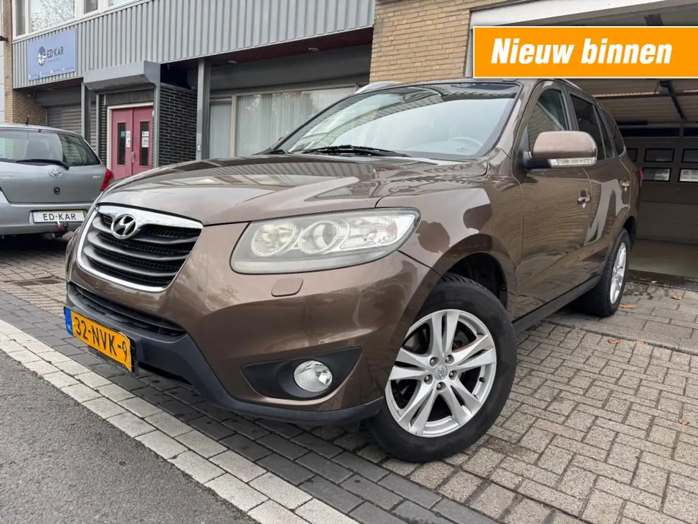 Hyundai SANTA FE 2.4i CVVT 4WD Style CLIMA LEER DAK NETTE AUTO NAP Braun - 1