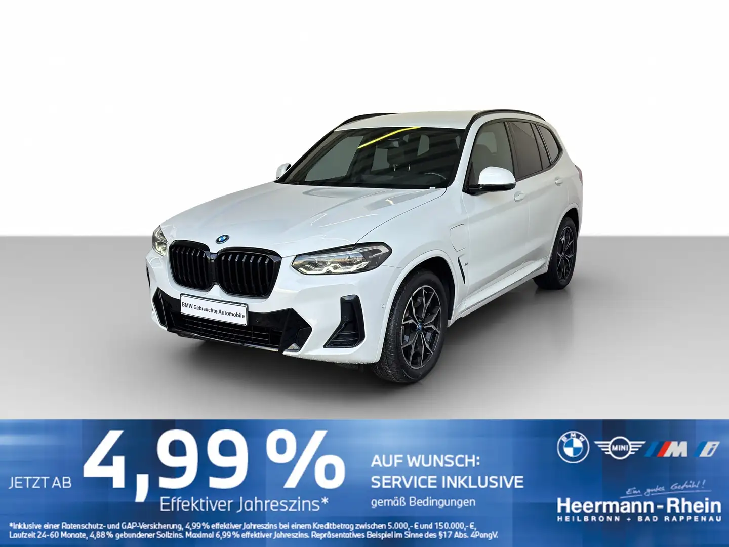 BMW X3 xDrive30e M Sportpaket LED.L-CockPro.HiFi.RFK Weiß - 2