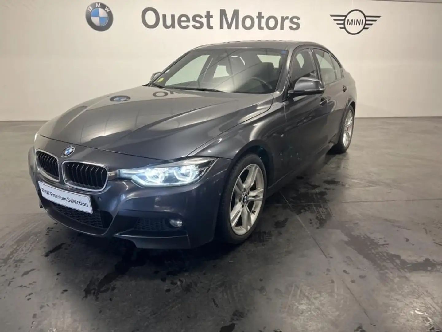 BMW 318 318dA 150ch M Sport Gris - 1