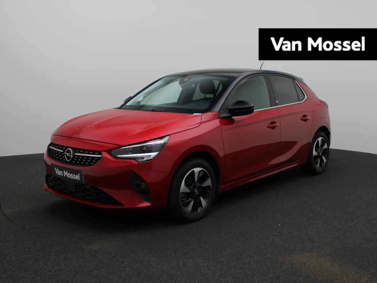 Opel Corsa-e Elegance 50 kWh | 3 fase | ECC | Navi | Half-Leder Rosso - 1
